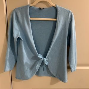 Women’s Ann Taylor tie front cardigan